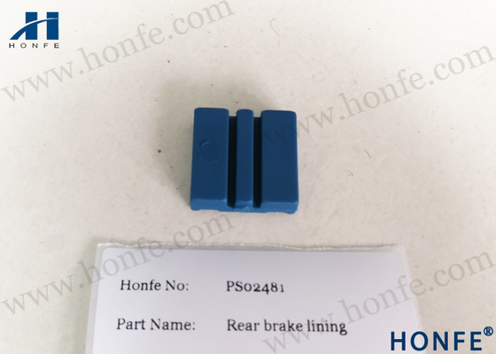 Back Brake Lining 911127170 / 911327059 Textile Machinery Spare Parts