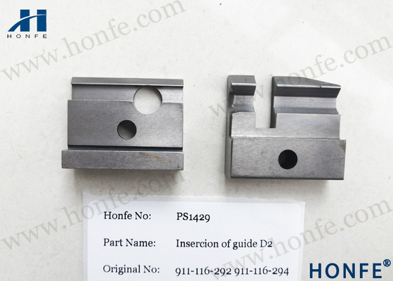 Pezzi di ricambio d'argento del telaio dell'inserzione D2 Sulzer del blocchetto di guida di prezzi negoziabili