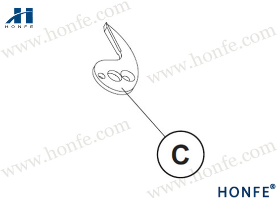 HONFE Ricambi per telaio in argento PN051739/PQO51730 Fast/TP600/TP500 garantito