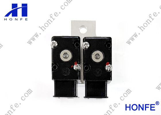 Valvole a doppio solenoide BE303241 Picanol Air Jet Loom Parts Weaving Loom Parts Textile Machinery Alta qualità