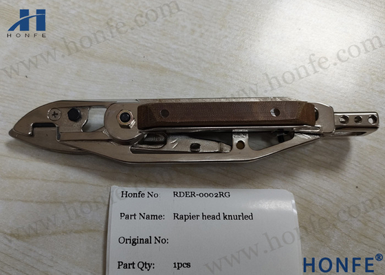 Testa dei pezzi di ricambio del telaio di HONFE-Dorni della rapière zigrinata con scanalato